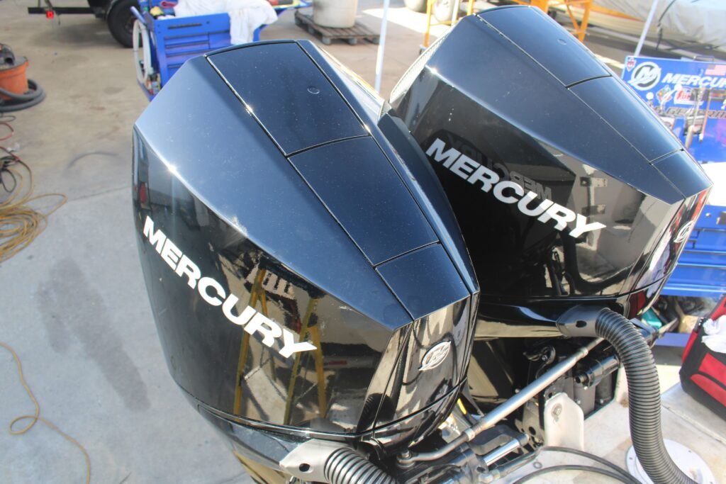 Mercury boating engine at Dick Sherrer Marine in Norwalk